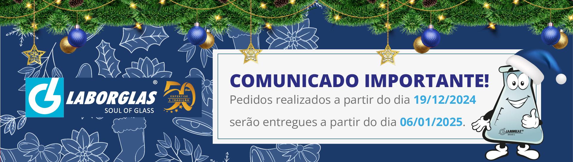 Comunicado - A empresa Laborglas Indústria e Comércio de Vidrarias para Laboratório LTDA é uma empresa brasileira com atuação no mercado de vidr...Saiba mais.